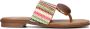 NOA HARMON Teenslippers Dames 9275 Maat: 36 Materiaal: Stro Kleur: Roze - Thumbnail 3
