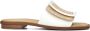 NOA HARMON Slippers Dames 9252 Maat: 36 Materiaal: Leatherlook Kleur: Wit - Thumbnail 3