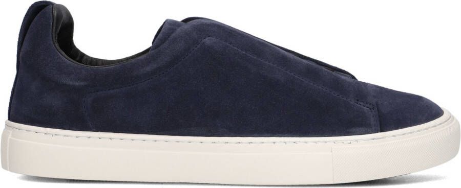 NOKWOL Lage Sneakers Heren Connor Maat: 41 Materiaal: Suède Kleur: Blauw
