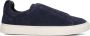 NOKWOL Lage Sneakers Heren Connor Maat: 41 Materiaal: Suède Kleur: Blauw - Thumbnail 2