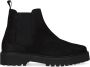 NUBIKK Chelsea Boots Heren Logan Rai Maat: 45 Materiaal: Nubuck Kleur: Zwart - Thumbnail 4