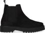 NUBIKK Chelsea Boots Heren Logan Rai Maat: 45 Materiaal: Nubuck Kleur: Zwart - Thumbnail 4