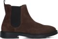 NUBIKK Chelsea Boots Heren Tucson Rai Suède Bruin - Donkerbruin