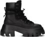 Nubikk Flore Montagne biker boot van leer met nubuck details - Thumbnail 5