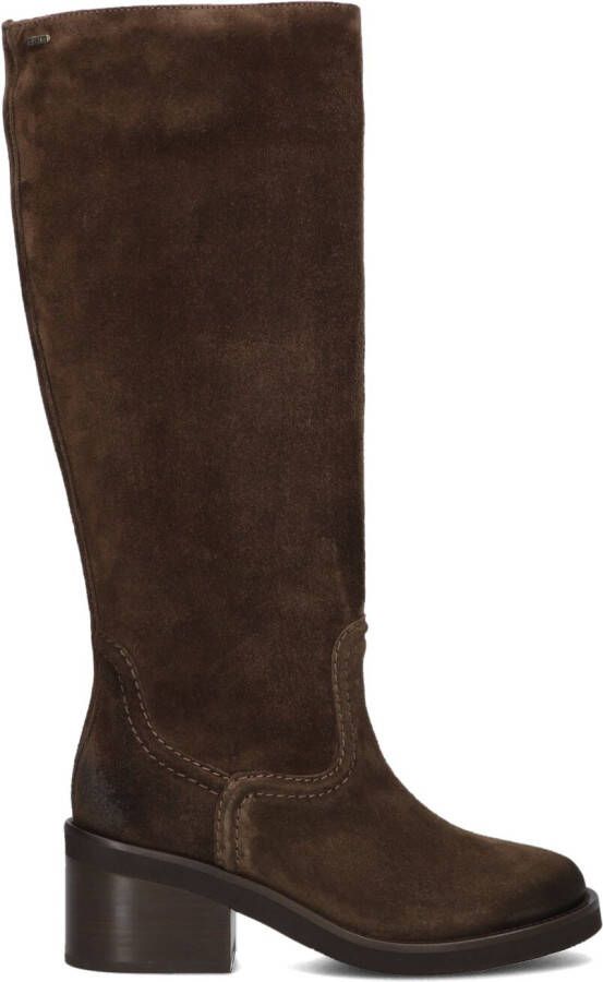 NUBIKK Hoge Laarzen Dames Cassy Boot Maat: 38 Materiaal: Suède Kleur: Bruin
