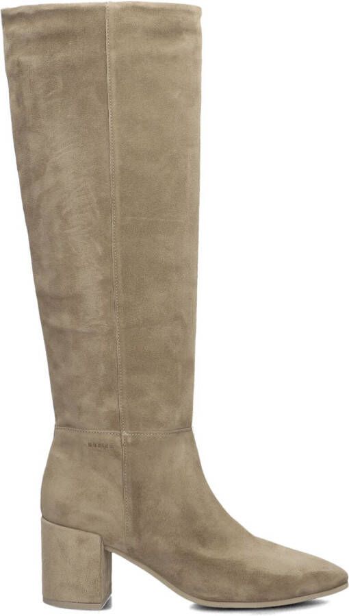NUBIKK Hoge Laarzen Dames Isa Beau Maat: 42 Materiaal: Suède Kleur: Beige