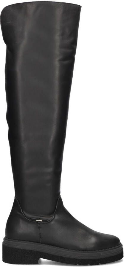 NUBIKK Hoge Laarzen Dames Liz Eiffel Maat: 36 Materiaal: Leer Kleur: Zwart