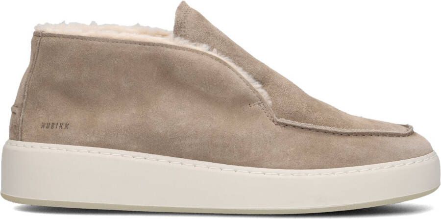 NUBIKK Instappers Heren Jiro Suo Fur Maat: 44 Materiaal: Suède Kleur: Taupe - Foto 3