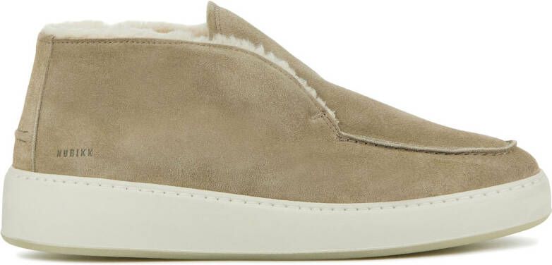 Nubikk Instapschoenen Taupe Beige Heren