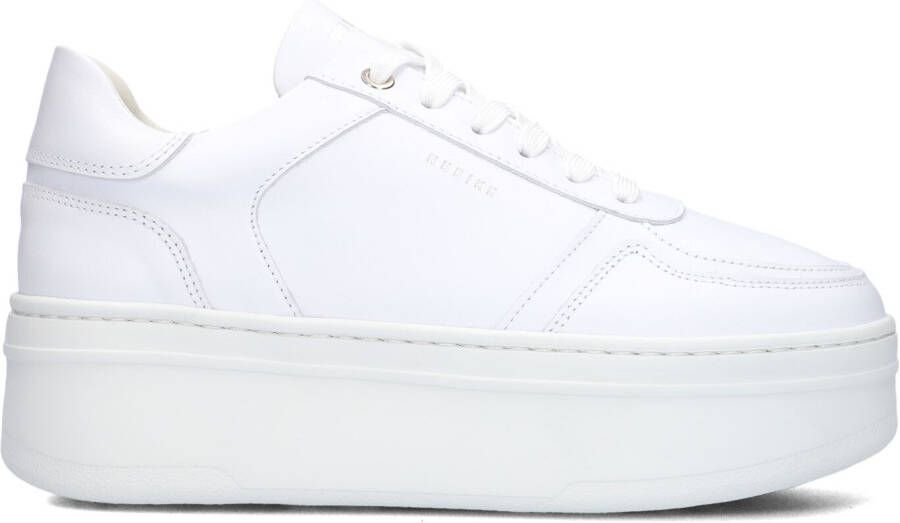 NUBIKK Lage Sneakers Dames Bayou Platform Maat: 42 Materiaal: Leer Kleur: Wit