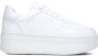 NUBIKK Lage Sneakers Dames Bayou Platform Maat: 42 Materiaal: Leer Kleur: Wit - Thumbnail 2