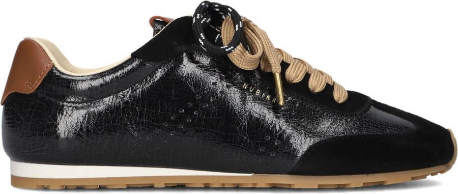 NUBIKK Lage Sneakers Dames Billy Lou Maat: 37 Materiaal: Lakleer Kleur: Zwart - Foto 3