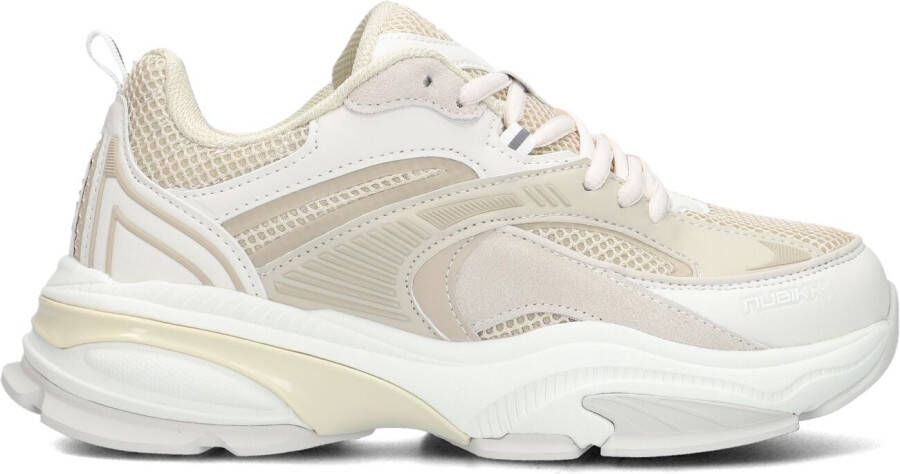 NUBIKK Lage Sneakers Dames Comet Runner Maat: 36 Materiaal: Leer Kleur: Beige - Foto 3