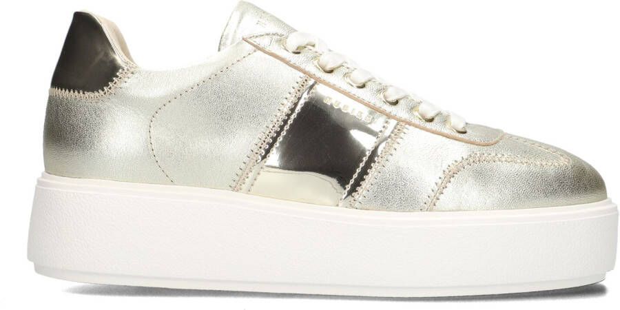 NUBIKK Lage Sneakers Dames Elise Wing Maat: 37 Materiaal: Leer Kleur: Goud