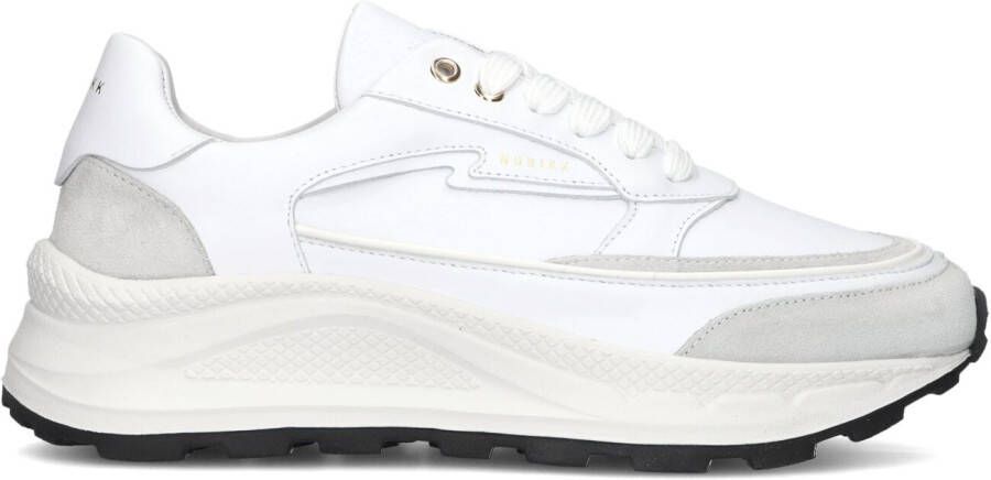 NUBIKK Lage Sneakers Dames Oberon Nora Maat: 42 Materiaal: Leer Kleur: Wit