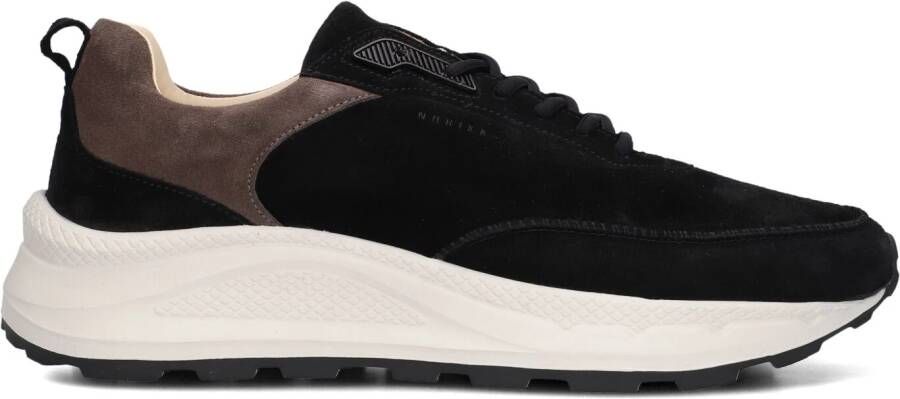 NUBIKK Lage Sneakers Dames Oberon Reese Maat: 41 Materiaal: Suède Kleur: Zwart