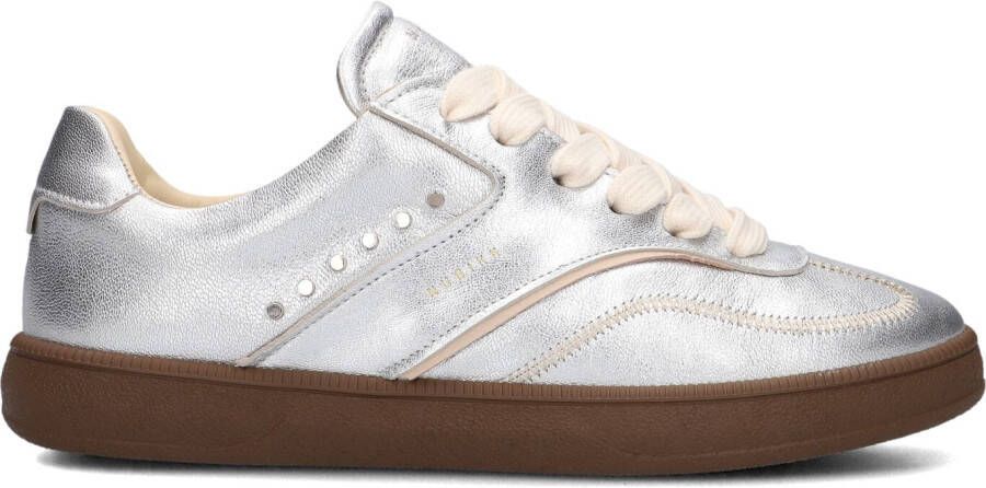 NUBIKK Lage Sneakers Dames Ray Owen Maat: 36 Materiaal: Leer Kleur: Zilver