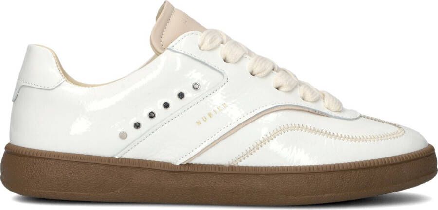 NUBIKK Lage Sneakers Dames Ray Owen Studs Maat: 37 Materiaal: Leer Kleur: Wit