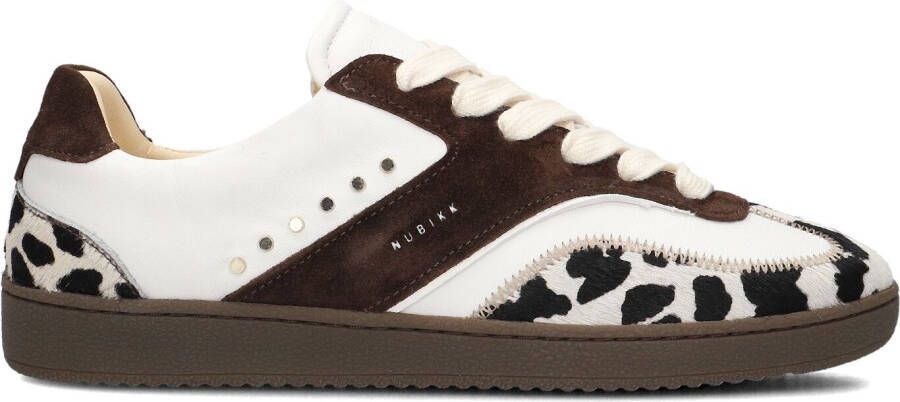 NUBIKK Lage Sneakers Dames Ray Owen Studs Maat: 39 Materiaal: Suède Kleur: Bruin