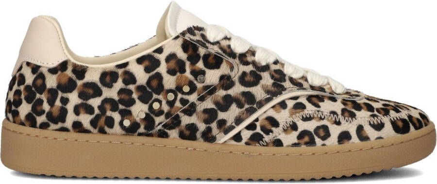 NUBIKK Lage Sneakers Dames Ray Owen Studs Maat: 37 Materiaal: Ponyhair Kleur: Bruin - Foto 4