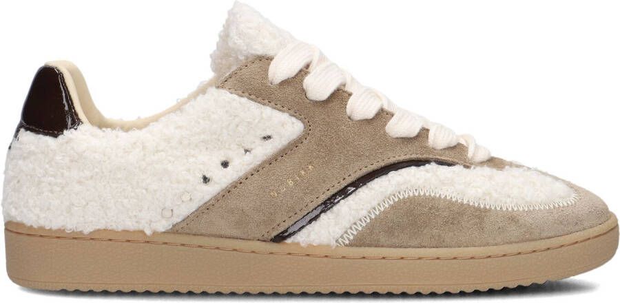 NUBIKK Lage Sneakers Dames Ray Owen Studs Maat: 42 Materiaal: Suède Kleur: Beige