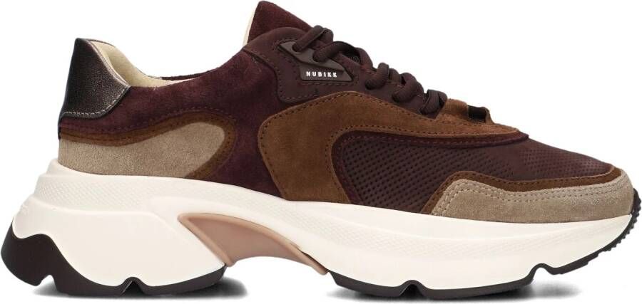 NUBIKK Lage Sneakers Dames Ross Noa Maat: 39 Materiaal: Suède Kleur: Bruin - Foto 4