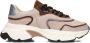 NUBIKK Lage Sneakers Dames Ross Noa Maat: 37 Materiaal: Leer Kleur: Beige - Thumbnail 2