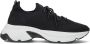 NUBIKK Lage Sneakers Dames Ross Speed Maat: 37 Materiaal: Textiel Kleur: Zwart - Thumbnail 4