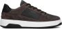 NUBIKK Lage Sneakers Heren Basket Court Heren Maat: 42 Materiaal: Nubuck Kleur: Zwart - Thumbnail 3