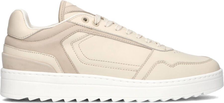 NUBIKK Lage Sneakers Heren Cliff Cane Maat: 42 Materiaal: Leer Kleur: Beige