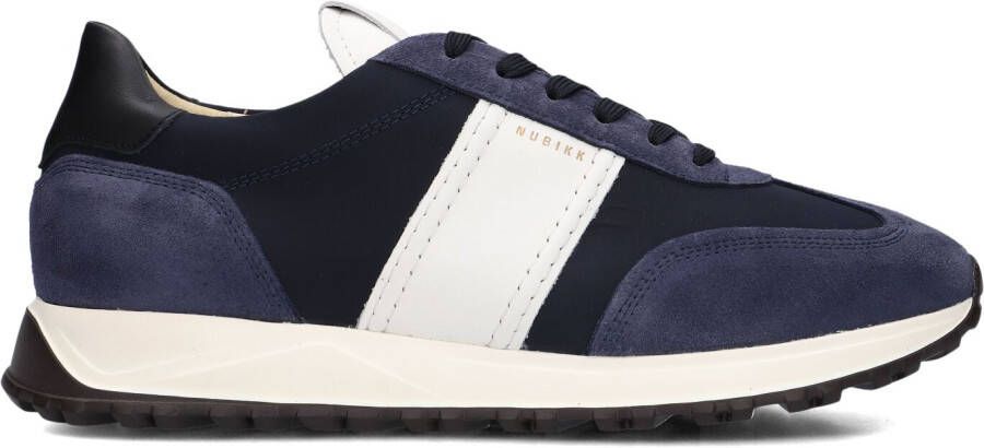 NUBIKK Lage Sneakers Heren Glen Hendrix Maat: 43 Materiaal: Suède Kleur: Blauw - Foto 3