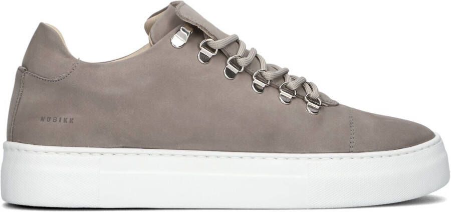 NUBIKK Lage Sneakers Heren Jagger Classic Maat: 43 Materiaal: Nubuck Kleur: Taupe