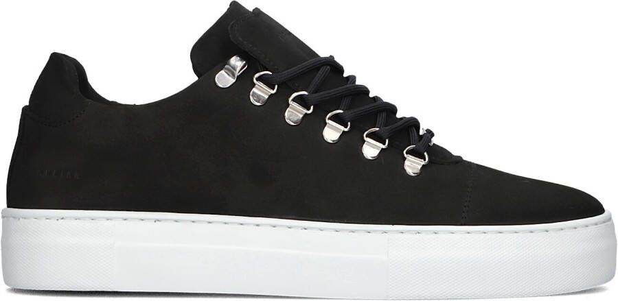 NUBIKK Lage Sneakers Heren Jagger Classic Maat: 46 Materiaal: Nubuck Kleur: Zwart
