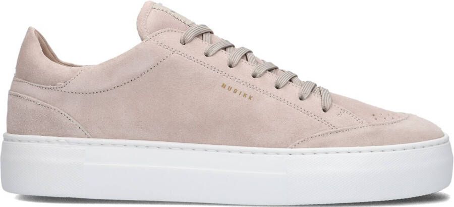 NUBIKK Lage Sneakers Heren Jagger Tora Maat: 47 Materiaal: Suède Kleur: Beige