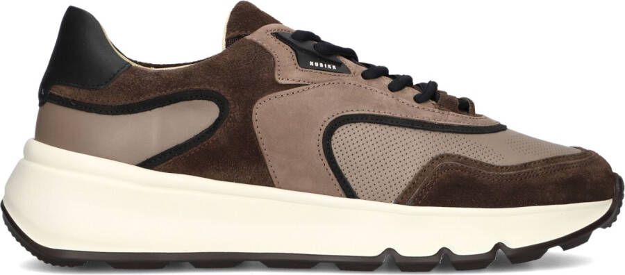 NUBIKK Lage Sneakers Heren Luca Noa Maat: 43 Materiaal: Suède Kleur: Bruin