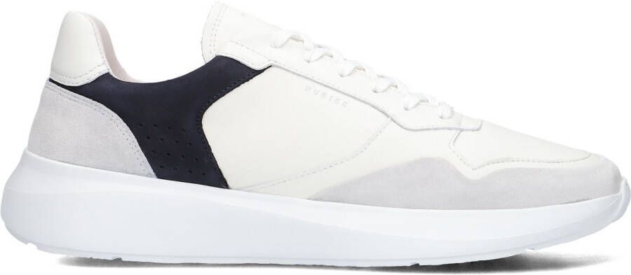 NUBIKK Lage Sneakers Heren Rock Road Wave Maat: 47 Materiaal: Leer Kleur: Wit