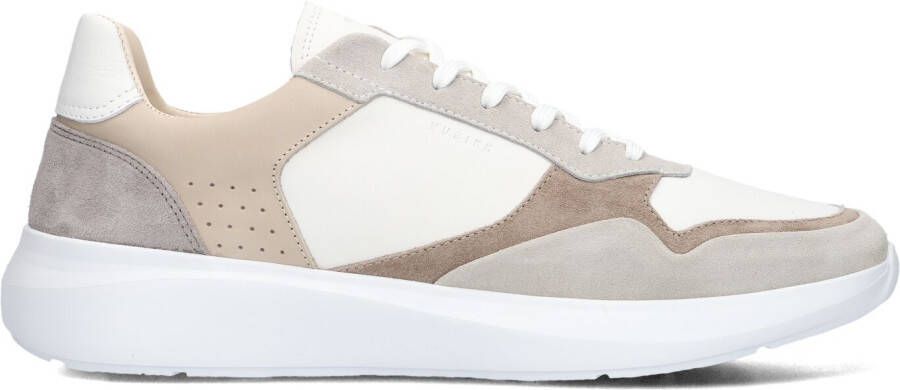 NUBIKK Lage Sneakers Heren Rock Road Wave Maat: 47 Materiaal: Suède Kleur: Wit