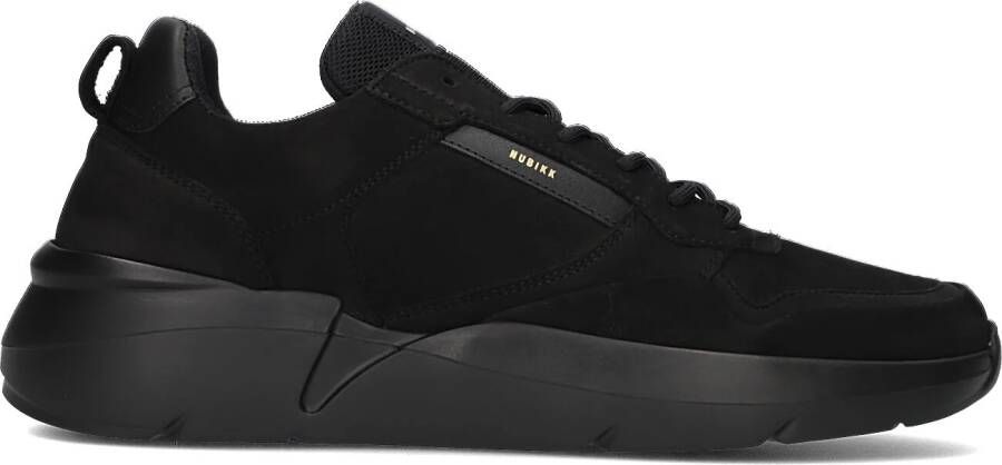 NUBIKK Lage Sneakers Heren Roque Road Wave Maat: 48 Materiaal: Nubuck Kleur: Zwart - Foto 4