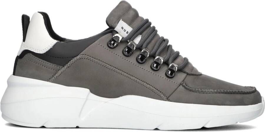 NUBIKK Lage Sneakers Heren Roque Roman Heren Maat: 47 Materiaal: Nubuck Kleur: Grijs - Foto 8