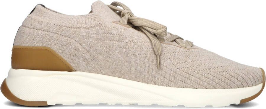 NUBIKK Lage Sneakers Heren Weston Knitto Maat: 41 Materiaal: Textiel Kleur: Beige