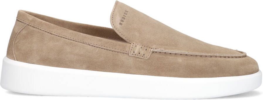 NUBIKK Loafers Heren Joro Mio Maat: 45 Materiaal: Suède Kleur: Taupe