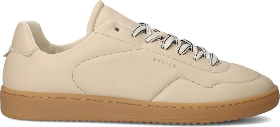 NUBIKK Lage Sneakers Dames Ray Rush Maat: 37 Materiaal: Leer Kleur: Beige