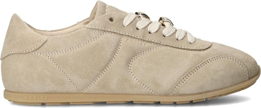 NUBIKK Lage Sneakers Dames Riley Rush Maat: 38 Materiaal: Suède Kleur: Beige
