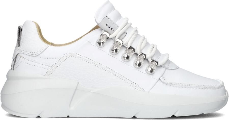 NUBIKK Lage Sneakers Dames Roque Roman Men Maat: 36 Materiaal: Leer Kleur: Wit - Foto 7