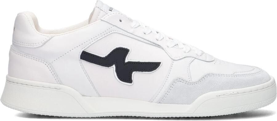 NUBIKK Lage Sneakers Heren Blueberry Pulse Maat: 42 Materiaal: Leer Kleur: Wit - Foto 3