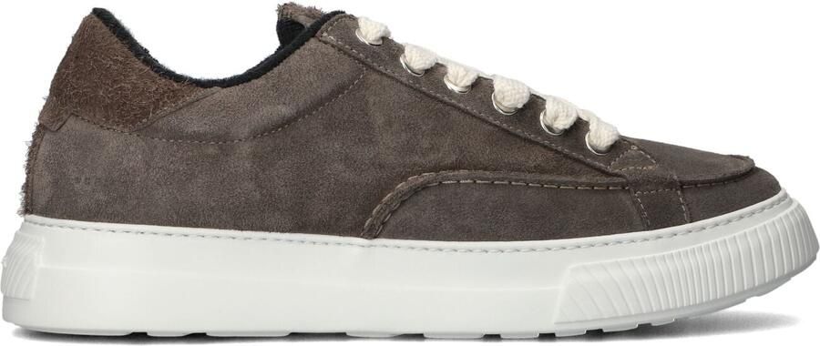 NUBIKK Lage Sneakers Heren Caldera Tora Maat: 45 Materiaal: Suède Kleur: Taupe