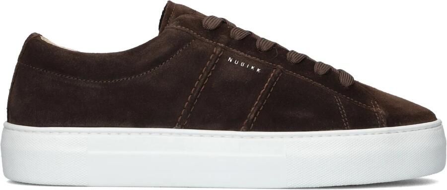 NUBIKK Lage Sneakers Heren Jagger Morris Maat: 40 Materiaal: Suède Kleur: Bruin - Foto 3