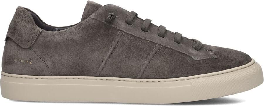 NUBIKK Lage Sneakers Heren Jase Ease Suède Donkergrijs