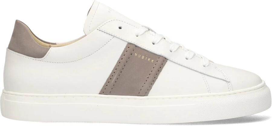 NUBIKK Lage Sneakers Heren Jase Morris Maat: 44 Materiaal: Leer Kleur: Wit - Foto 4