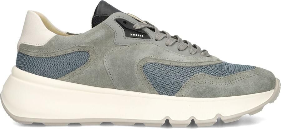NUBIKK Lage Sneakers Heren Luca Noa Maat: 41 Materiaal: Suède Kleur: Grijs - Foto 4